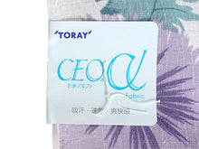 画像をギャラリービューアに読み込む, 東レセオアルファ 夏着物 浴衣 反物 フルオーダー仕立て付き ホワイト ブルー アザミ柄 レディース モダンでお洒落なkifkifシリーズ