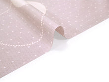 画像をギャラリービューアに読み込む, 東レセオアルファ 夏着物 浴衣 反物 フルオーダー仕立て付き 薄ピンク 水玉 ドット レディース 大久保信子流きもの