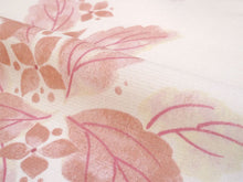 画像をギャラリービューアに読み込む, 東レセオアルファ 夏着物 浴衣 反物 フルオーダー仕立て付き 薄ピンク 紫陽花 レディース 大久保信子流きもの