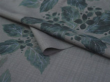 画像をギャラリービューアに読み込む, 東レセオアルファ 夏着物 浴衣 反物 フルオーダー仕立て付き グレー 紫陽花 レディース 大久保信子流きもの