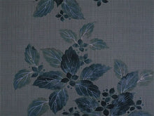 画像をギャラリービューアに読み込む, 東レセオアルファ 夏着物 浴衣 反物 フルオーダー仕立て付き グレー 紫陽花 レディース 大久保信子流きもの