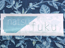 画像をギャラリービューアに読み込む, 東レセオアルファ 夏着物 浴衣 反物 フルオーダー仕立て付き ネイビー 更紗 花唐草 レディース もっと気軽に着物を楽しむfukuシリーズ