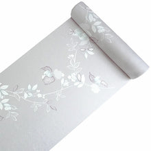 画像をギャラリービューアに読み込む, 洗える着物 小紋反物 薄紫 ホワイト モクレン 袷、単衣、羽織やコートにも 5サイズから選べるセミオーダー仕立て付 相田翔子好み レディース テイジン素材