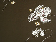 画像をギャラリービューアに読み込む, 洗える着物 小紋反物 ブラウン 蔦 袷、単衣、羽織やコートにも 5サイズから選べるセミオーダー仕立て付 相田翔子好み レディース テイジン素材