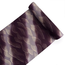画像をギャラリービューアに読み込む, 洗える着物 小紋反物 パープル 波 袷、単衣、羽織やコートにも 5サイズから選べるセミオーダー仕立て付 相田翔子好み レディース テイジン素材