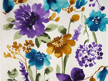 画像をギャラリービューアに読み込む, 洗える着物 小紋反物 オフホワイト 花 袷、単衣、羽織やコートにも 5サイズから選べるセミオーダー仕立て付 相田翔子好み レディース テイジン素材