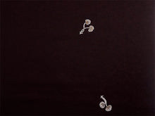 画像をギャラリービューアに読み込む, 洗える着物 小紋反物 ダークブラウン 葵 袷、単衣、羽織やコートにも 5サイズから選べるセミオーダー仕立て付  相田翔子好み レディース テイジン素材