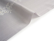 画像をギャラリービューアに読み込む, 雨コート 反物 着物用 撥水加工 ライトグレー 宝相華 更紗 5サイズから選べるセミオーダー仕立て付 相田翔子好み レディース 洗えるテイジン素材 和装用レインコートで梅雨時期も快適に