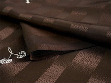 画像をギャラリービューアに読み込む, 雨コート 反物 着物用 撥水加工 ブラウン 葵 5サイズから選べるセミオーダー仕立て付 相田翔子好み レディース 洗えるテイジン素材 和装用レインコートで梅雨時期も快適に