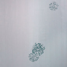 画像をギャラリービューアに読み込む, 雨コート 反物 着物用 撥水加工 絵羽柄 ライトブルー ぼかし 華紋 フルオーダー 仕立て付 相田翔子好み レディース 洗えるテイジン素材 和装用レインコートで梅雨時期も快適に