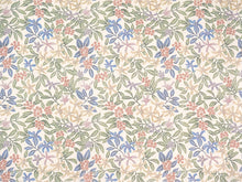 画像をギャラリービューアに読み込む, 洗える帯揚げ モダンで可愛い紅型 オフホワイト地 花 せんだん 沖縄発ブランド・ブランジュジュのお洒落な帯あげ 東レシルジェリーの洗えるポリエステル素材 和装小物 春・秋・冬のカジュアルシーンに