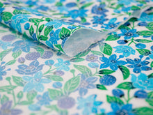 画像をギャラリービューアに読み込む, 洗える半衿 モダンで可愛い紅型 ホワイト地 ブルー 柑橘 花 シークヮーサー 便利な濃淡リバーシブル 沖縄発ブランド・ブランジュジュのお洒落な半襟 東レシルジェリーの洗えるポリエステル素材 和装小物 春・秋・冬のカジュアルシーンに