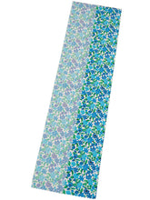 画像をギャラリービューアに読み込む, 洗える半衿 モダンで可愛い紅型 ホワイト地 ブルー 柑橘 花 シークヮーサー 便利な濃淡リバーシブル 沖縄発ブランド・ブランジュジュのお洒落な半襟 東レシルジェリーの洗えるポリエステル素材 和装小物 春・秋・冬のカジュアルシーンに