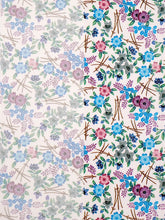 画像をギャラリービューアに読み込む, 洗える半衿 モダンで可愛い紅型 ホワイト地 青 ピンク 紫 秋草 春花 萩 桜 便利な濃淡リバーシブル 沖縄発ブランド・ブランジュジュのお洒落な半襟 東レシルジェリーの洗えるポリエステル素材 和装小物 春・秋・冬のカジュアルシーンに