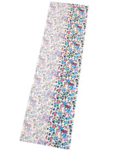 画像をギャラリービューアに読み込む, 洗える半衿 モダンで可愛い紅型 ホワイト地 青 ピンク 紫 秋草 春花 萩 桜 便利な濃淡リバーシブル 沖縄発ブランド・ブランジュジュのお洒落な半襟 東レシルジェリーの洗えるポリエステル素材 和装小物 春・秋・冬のカジュアルシーンに