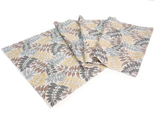 画像をギャラリービューアに読み込む, 洗える帯揚げ モダンで可愛い紅型 ライトグレー地 リーフ 沖縄発ブランド・ブランジュジュのお洒落な帯あげ 東レシルジェリーの洗えるポリエステル素材 和装小物 春・秋・冬のカジュアルシーンに