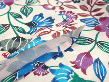 画像をギャラリービューアに読み込む, 洗える夏着物 浴衣 単品 オフホワイト 琉球更紗 Sサイズ モダンで可愛い紅型 沖縄発ブランド・ブランジュジュのお洒落な小紋夏きもの 東レセオアルファの洗えるポリエステル素材 すぐ着られるお仕立て上がり 夏にぴったりなカジュアル単衣