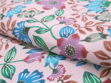 画像をギャラリービューアに読み込む, 洗える夏着物 浴衣 単品 ピンク 琉球更紗 Sサイズ モダンで可愛い紅型 沖縄発ブランド・ブランジュジュのお洒落な小紋夏きもの 東レセオアルファの洗えるポリエステル素材 すぐ着られるお仕立て上がり 夏にぴったりなカジュアル単衣