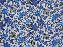 画像をギャラリービューアに読み込む, 洗える夏着物 浴衣 単品 グレー ブルー 琉球更紗 Mサイズ モダンで可愛い紅型 沖縄発ブランド・ブランジュジュのお洒落な小紋夏きもの 東レセオアルファの洗えるポリエステル素材 すぐ着られるお仕立て上がり 夏にぴったりなカジュアル単衣