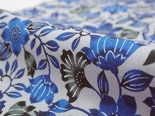 画像をギャラリービューアに読み込む, 洗える夏着物 浴衣 単品 グレー ブルー 琉球更紗 Mサイズ モダンで可愛い紅型 沖縄発ブランド・ブランジュジュのお洒落な小紋夏きもの 東レセオアルファの洗えるポリエステル素材 すぐ着られるお仕立て上がり 夏にぴったりなカジュアル単衣