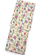 画像をギャラリービューアに読み込む, 洗える夏着物 浴衣 単品 オフホワイト 更紗 Mサイズ モダンで可愛い紅型 沖縄発ブランド・ブランジュジュのお洒落な小紋夏きもの 東レセオアルファの洗えるポリエステル素材 すぐ着られるお仕立て上がり 夏にぴったりなカジュアル単衣