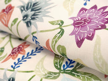 画像をギャラリービューアに読み込む, 洗える夏着物 浴衣 単品 オフホワイト 更紗 Mサイズ モダンで可愛い紅型 沖縄発ブランド・ブランジュジュのお洒落な小紋夏きもの 東レセオアルファの洗えるポリエステル素材 すぐ着られるお仕立て上がり 夏にぴったりなカジュアル単衣