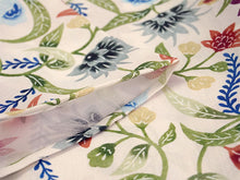 画像をギャラリービューアに読み込む, 洗える夏着物 浴衣 単品 オフホワイト 更紗 Mサイズ モダンで可愛い紅型 沖縄発ブランド・ブランジュジュのお洒落な小紋夏きもの 東レセオアルファの洗えるポリエステル素材 すぐ着られるお仕立て上がり 夏にぴったりなカジュアル単衣