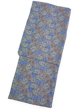 画像をギャラリービューアに読み込む, 洗える夏着物 浴衣 単品 グレー ウコン Sサイズ モダンで可愛い紅型 沖縄発ブランド・ブランジュジュのお洒落な小紋夏きもの 東レセオアルファの洗えるポリエステル素材 すぐ着られるお仕立て上がり 夏にぴったりなカジュアル単衣