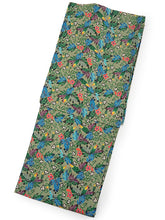 画像をギャラリービューアに読み込む, 洗える夏着物 浴衣 単品 グリーン ゴーヤ Mサイズ モダンで可愛い紅型 沖縄発ブランド・ブランジュジュのお洒落な小紋夏きもの 東レセオアルファの洗えるポリエステル素材 すぐ着られるお仕立て上がり 夏にぴったりなカジュアル単衣