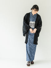 画像をギャラリービューアに読み込む, 着物 レース羽織 ブラック 花柄 Mサイズ ちりよけ レース 羽織 コート 長羽織 カジュアル 春 秋 和装 和服 レディース 女性