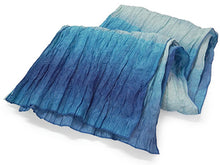 画像をギャラリービューアに読み込む, ぼかし兵児帯 シワ加工 大人用 レディース 全8色 ポリエステル 七宝地紋 滝縞柄 くしゅっ、ふわっと華やか可愛い 浴衣とあわせて夏祭りや花火大会に 初心者でも結びやすくアレンジ簡単