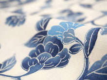 画像をギャラリービューアに読み込む, 夏きもの 浴衣 単品 洗える 東レ セオ アルファ オフホワイト ブルー 更紗 Lサイズ 広衿 お仕立て上がり レディース 夏着物 ゆかた プレタ セオα シワ加工 カジュアル 夏 きもの 和服 和装