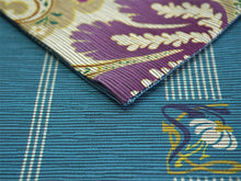 画像をギャラリービューアに読み込む, 半幅帯 絹 レディース 召しませ華 ベージュ地 ペーズリー リバーシブル 長尺 4m 日本製 洒落帯 四寸 単品 女性 新品 送料無料 お仕立て上がり