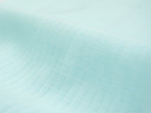 画像をギャラリービューアに読み込む, 東レ爽竹 洗える夏の長襦袢 ブルー M/Lサイズ すぐ着られる半衿付きプレタ TORAY爽竹の涼しく快適な夏用長襦袢 お洒落なカラータイプ