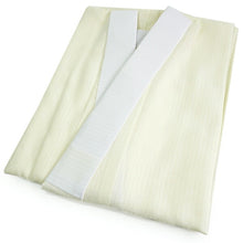 画像をギャラリービューアに読み込む, 東レ爽竹 洗える夏の長襦袢 イエロー M/Lサイズ すぐ着られる半衿付きプレタ TORAY爽竹の涼しく快適な夏用長襦袢 お洒落なカラータイプ