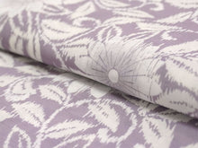 画像をギャラリービューアに読み込む, 洗える夏着物 紗 お仕立て上がり 単品 薄紫 花 唐花 Mサイズ 小紋 カジュアル お手入れ簡単!ポリエステルの夏きもの レディース