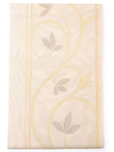 画像をギャラリービューアに読み込む, 洗える夏きもの 絽 コーディネート4点セット Mサイズ ネイビー パープル 牡丹 菊 小紋 ベージュ 唐草 名古屋帯 開き仕立て オレンジ 薄緑 正絹 帯揚げ 帯締め 夏を楽しむ!すぐ着られるコーデ済みきものセット