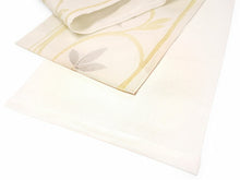 画像をギャラリービューアに読み込む, 洗える夏きもの 絽 コーディネート4点セット Mサイズ ネイビー パープル 牡丹 菊 小紋 ベージュ 唐草 名古屋帯 開き仕立て オレンジ 薄緑 正絹 帯揚げ 帯締め 夏を楽しむ!すぐ着られるコーデ済みきものセット