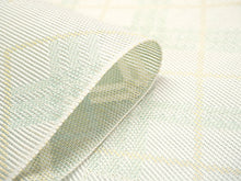 画像をギャラリービューアに読み込む, 洗える夏きもの 絽 コーディネート4点セット Lサイズ 薄黄 薄紫 ユリ 小紋 薄緑 ミントグリーン 名古屋帯 開き仕立て 薄黄緑 ピンク 正絹 帯揚げ 帯締め 夏を楽しむ!すぐ着られるコーデ済みきものセット