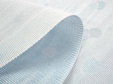 画像をギャラリービューアに読み込む, 洗える夏きもの 絽 コーディネート4点セット Lサイズ ブラック 菖蒲 杜若 小紋 水色 ドット 水玉 名古屋帯 開き仕立て 渋ピンク 渋黄 正絹 帯揚げ 帯締め 夏を楽しむ!すぐ着られるコーデ済みきものセット