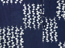 画像をギャラリービューアに読み込む, 浴衣 単品 レディース ネイビー 朝顔 綿 からみ織 レース ひでや工房 お仕立て上がり 夏 着物 きもの 和服 和装 ゆかた プレタ おしゃれ モダン カジュアル 夏祭り 花火大会