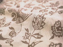 画像をギャラリービューアに読み込む, 浴衣 単品 レディース ブラウン 花 鳥 更紗 綿 からみ織 レース ひでや工房 お仕立て上がり 夏 着物 きもの 和服 和装 ゆかた プレタ おしゃれ モダン カジュアル 夏祭り 花火大会