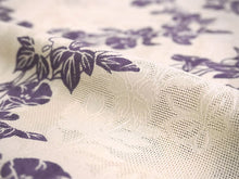 画像をギャラリービューアに読み込む, 浴衣 単品 レディース オフホワイト 朝顔 綿 からみ織 レース ひでや工房 お仕立て上がり 夏 着物 きもの 和服 和装 ゆかた プレタ おしゃれ モダン カジュアル 夏祭り 花火大会