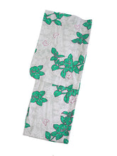 画像をギャラリービューアに読み込む, 浴衣 単品 レディース グレー グリーン 蝶 椿 綿 からみ織 レース ひでや工房 お仕立て上がり 夏 着物 きもの 和服 和装 ゆかた プレタ おしゃれ モダン カジュアル 夏祭り 花火大会