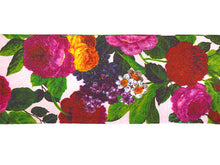 画像をギャラリービューアに読み込む, 半幅帯 ピンク 薔薇 花 長尺 400cm ひでや工房 半巾帯 細帯 仕立て上がり カジュアル おしゃれ モダン 和服 和装 小紋 レディース