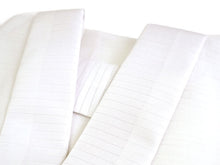 画像をギャラリービューアに読み込む, 洗える長襦袢 夏用 絽ちぢみ 東レ セオアルファ 仕立て上がり フリーサイズ 白地 横絽 半衿つき 夏 ポリエステル 爽快感 吸汗 速乾 TORAY セオ アルファ セオα女性 仕立て済 レディース 肌着 和装下着 夏着物 単衣着物 和装 和服 フォーマル カジュアル