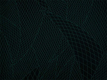 画像をギャラリービューアに読み込む, 洗える着物反物 男物 メンズ フルオーダー仕立て付き ブラック グリーン 幾何学 網目 男性・女性兼用 ちりめん地の幅広反物 袷・単衣・羽織に自分サイズお仕立て アンサンブルにも ポリエステル