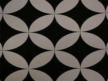 画像をギャラリービューアに読み込む, 洗える着物反物 男物 メンズ フルオーダー仕立て付き ブラック グレー 七宝 男性・女性兼用 ちりめん地の幅広反物 袷・単衣・羽織に自分サイズお仕立て アンサンブルにも ポリエステル