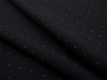 画像をギャラリービューアに読み込む, 洗える着物反物 男物 メンズ フルオーダー仕立て付き ネイビー ブラック ドット 男性・女性兼用 ちりめん地の幅広反物 袷・単衣・羽織に自分サイズお仕立て アンサンブルにも ポリエステル
