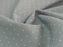 画像をギャラリービューアに読み込む, 洗える着物反物 男物 メンズ フルオーダー仕立て付き グレー ドット 男性・女性兼用 ちりめん地の幅広反物 袷・単衣・羽織に自分サイズお仕立て アンサンブルにも ポリエステル